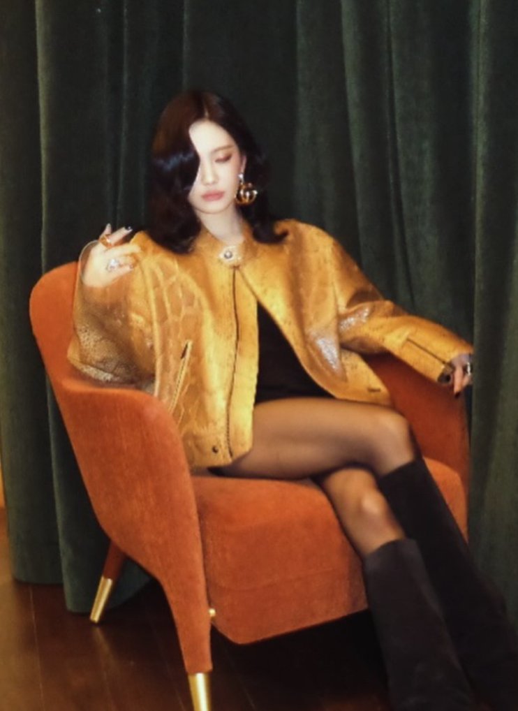 패션위크에서의 닝닝 비주얼