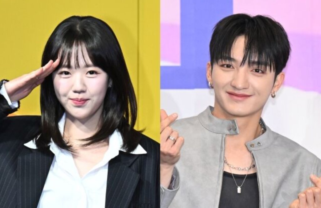 런닝맨 촬영 중 포토월에서 보여준 두 배우의 자연스러운 포즈와 표정