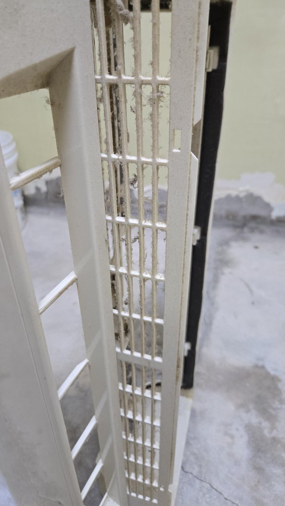 에어컨 청소 보양 작업