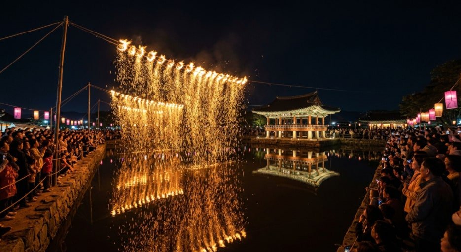 함안 낙화놀이 가는 길과 주변 지도