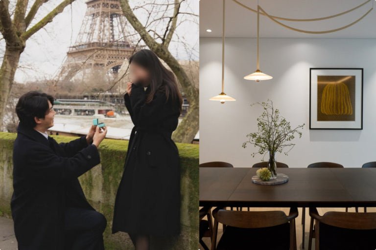 옥택연 프러포즈 장면이 촬영된 파리 에펠탑