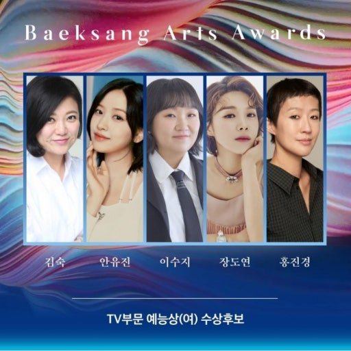 백상예술대상 여자 예능인 후보 현황