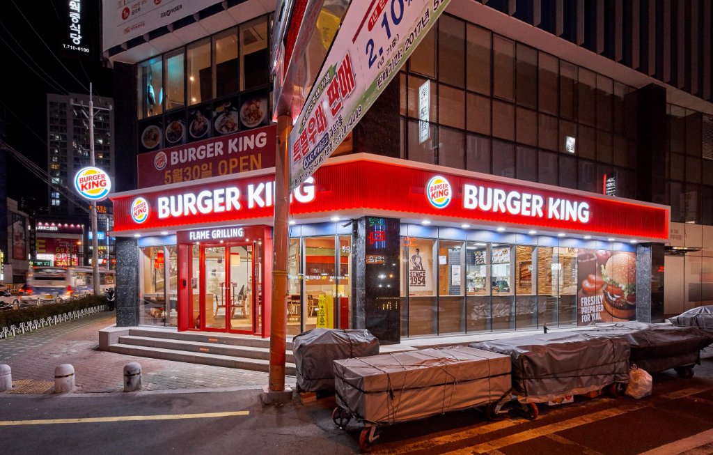 부산 괴정동 버거킹 주방 스테인리스 설비 설치 현장