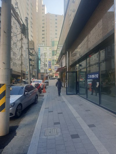 남천점 글라스틴트 썬팅샵 외부 입구 전경