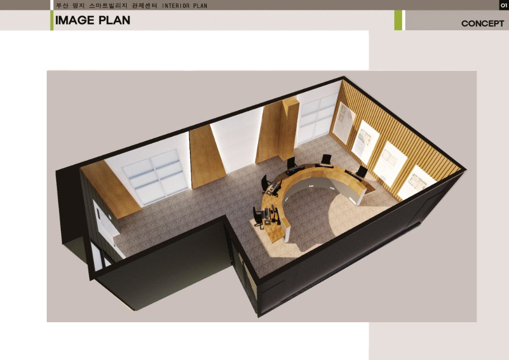 공장 제작 후 현장 반셋팅 중인 라운드 책상 조립 과정