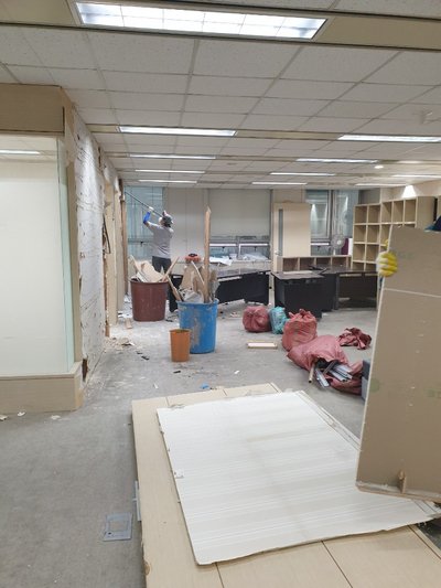 법률사무소 구조 재배치 과정