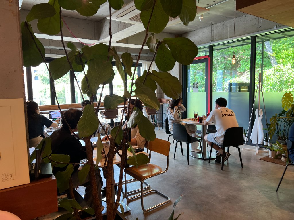 매콤크림파스타의 모습